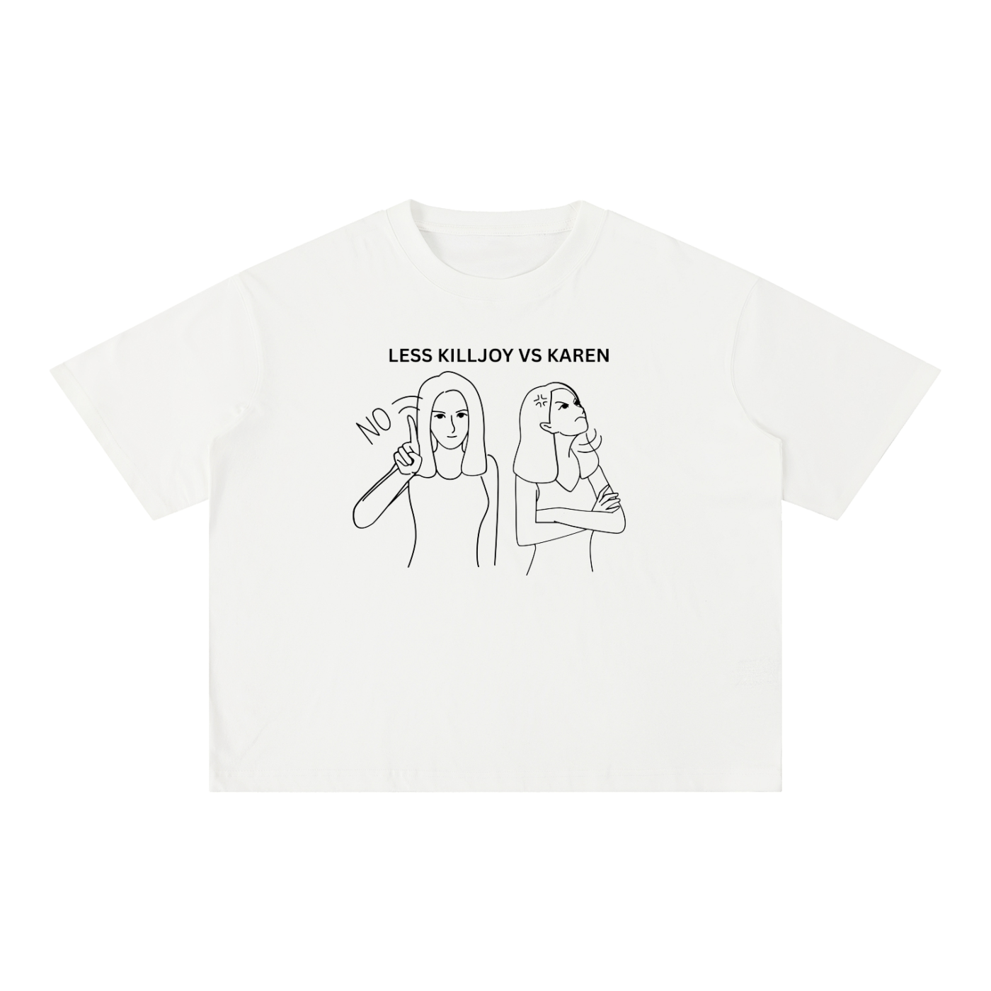 Mineral Wash Boxy Cotton T-Shirt